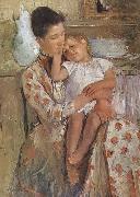 Mary Cassatt Amy and her child Spain oil painting artist